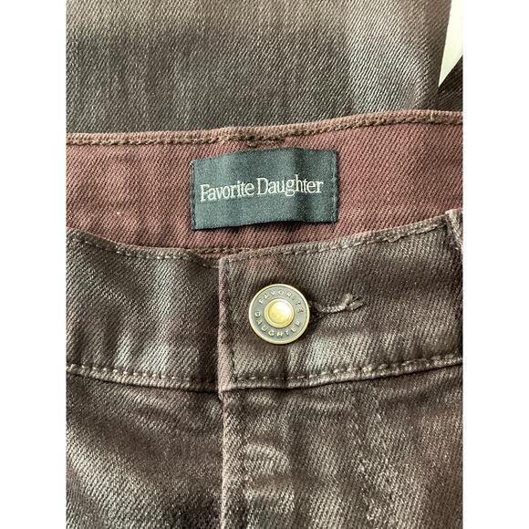 Favorite Daughter Cropped Red Mischa Pants Size 26 - Picture 4 of 11